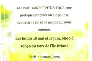 Marche et yoga - ©Élodie Lauret