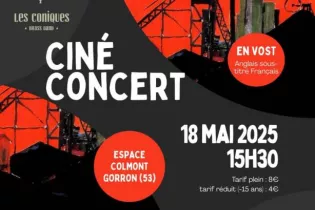 202505 ciné concert Les Coniques Gorron - LCBB