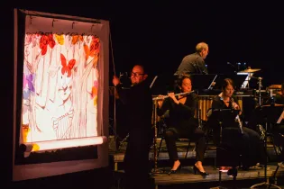 Murmures de la foret ensemble instrumental de la mayenne et françois soutif  - © mayenne culture