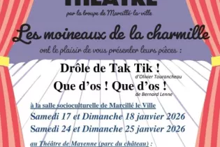 théatre - Représentations 2026 - Les Moineaux de la Charmille