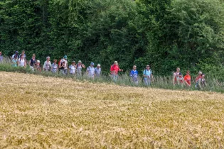 2022-06-11 Inoguration de la boucle de randonnée numéro 5 et marché au claire de lune - Vimarcé ©Damien Trohel (14) - Damien Trohel