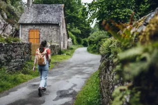 La promenade des moulins à Sainte-Suzanne - Mathieu Lassalle/Mayenne Tourisme