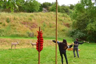 Tir à la sagaie - Savoirs-faire du Paléo - Communauté de communes des Coëvrons