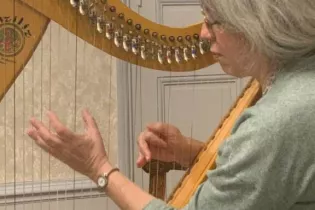 concert de harpe - mme pic