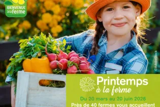 2026 Printemps à la ferme - Bienvenue à la Ferme