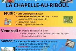 fête communale à La Chapelle-au-Riboul - comité des fêtes de La Chapelle-au-Riboul.