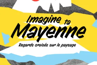 Visuel exposition Imagine ta Mayenne - Archives départementales de la Mayenne (Sandwich Communication)