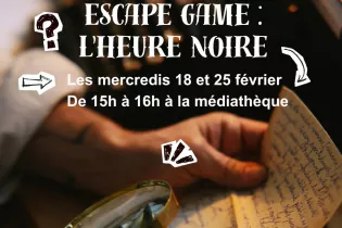Escape game : l'heure noire - Mairie de Louverné