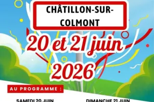 202606 Fête communale Châtillon sur colmont - Comité chatillonais