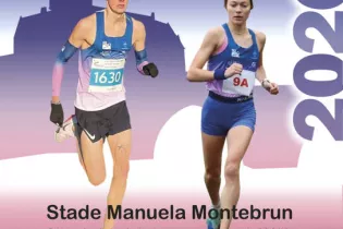 Affiche Quart de finale Chpt de France Cross-country Laval 01-03-2025 - ©L2A53