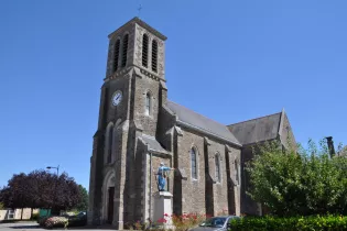 Eglise St-Julien du terroux -  J.Naveau