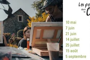 Les Peintres dans la Cité - ©Petites Cités de Caractère