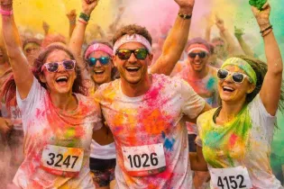 color run renazé 2026 - © La Chouette Assoc'