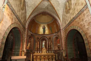 Choeur de l'église de Mézangers - PAH