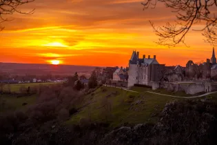 Coucher de soleil au Tertre-Ganne - Fabien Chere-Sparadrap53/Destination Mayenne