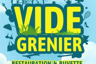 Affiche Vide-Grenier Mai 2026 - Amicale Laïque de L'Huisserie