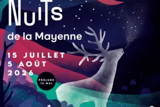 202607 affiche Nuits de la Mayenne - Mayenne Culture