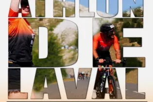 Affiche triathlon Laval - Erwan PELAN