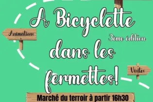 A bicyclette dans les fermettes  - Letoucheatout.tierslieurural