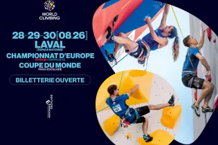Affiche - Escalade en Mayenne