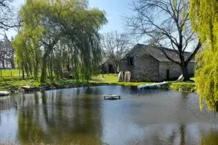 Dessin et Peinture à la Ferme de Bazougers - @Nathalie de Chivré
