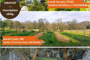 Visite jardin au naturel - Laval agglo