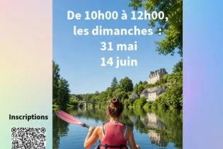 Canoë Kayak au féminin - Création graphique : Club de Canoë-Kayak de Laval
