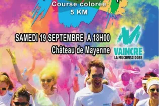multicolore - course à Mayenne - Vaincre la mucoviscidose Mayenne