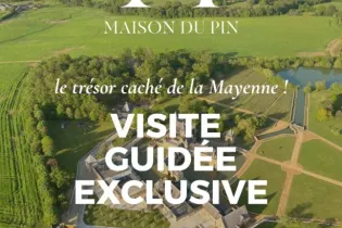 Affiche visite guidée Maison du Pin - 2BS
