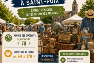 vide grenier 120726 - ©Comité des fêtes Saint-Poix