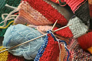 Atelier tricot - Image d'illustration