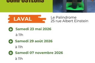 Distribution lombricomposteur - Laval agglo