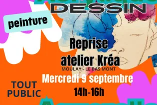 Reprise atelier du 9 septembre - Affiche