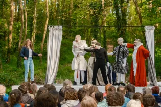 Moliere et ses masques cie k - simon falguieres  - © alban van wassenhove