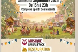 Affiche Forum des associations SDA 2026 - ©saint denis d'anjou