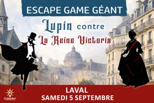 Lupin dans la Ville - Créanim' - animations ludiques