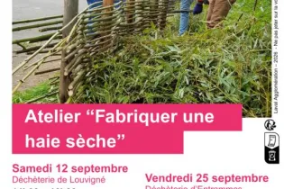 Atelier fabriquer une haie-sèche - Laval agglo