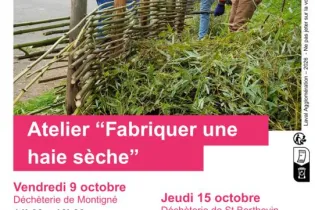 Atelier fabriquer une haie-sèche - Laval agglo