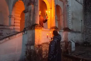 Tour de garde - Équipe du château de Sainte-Suzanne / CD53