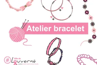 Atelier bracelet - Octobre Rose - Mairie de Louverné