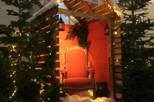 cabane du père Noël - Adeline 