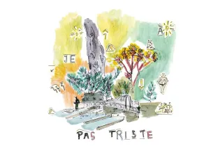 Collage et aquarelle - Marie Plainfossé