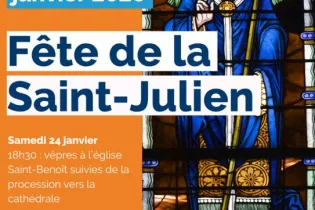 AFFICHES A3-Portrait - 2026_Affiche_FêteSaintJulien - Sarthe Catholique