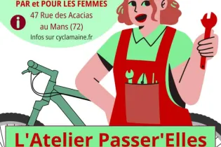 Affiche atelier Passer'Elles - Cyclamaine