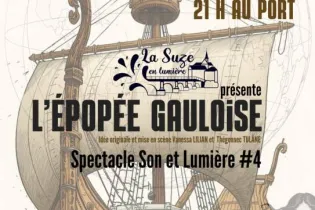 Spectacle son et lumière 27 au 29 août - La Suze en Lumière