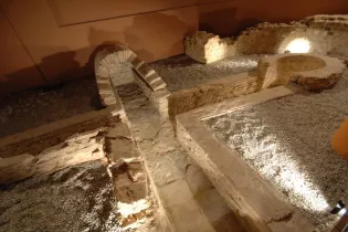 Les thermes romains. - Ville du Mans