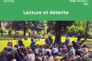 Lecture et détente - Ville du Mans