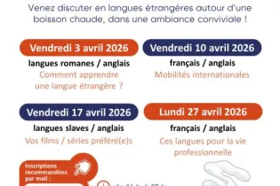 Café des Langues (avril 2026) - Le Mans Université