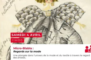 Micro-blabla  -  ©CNCS  ©INHA; oeuvre : Coll. CNCS / don de Christian Lacroix