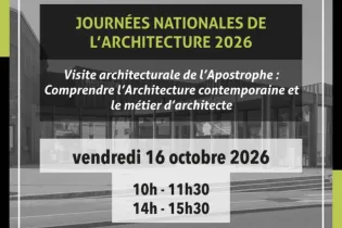 Visite de l'Apostrophe - © CAUE 72